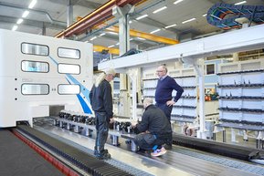 Stora och kraftfulla CNC-maskiner till den internationella flyg- och rymdindustrin