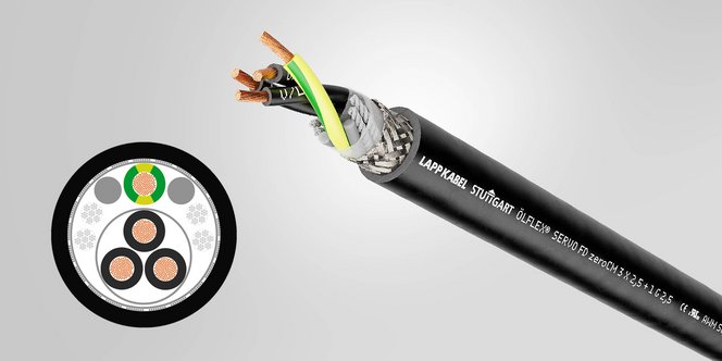 ÖLFLEX® SERVO FD zeroCM – servomotorkabel med unik patenterad design ÖLFLEX® SERVO FD zeroCM – servomotorkabel med unik patenterad design