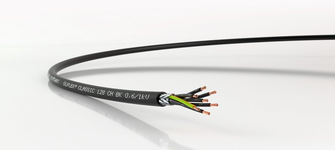 ÖLFLEX® CLASSIC 128 CH BK 0,6/1 kV – halogenfri, skärmad 1 kV-kabel ÖLFLEX® CLASSIC 128 CH BK 0,6/1 kV – halogenfri, skärmad 1 kV-kabel
