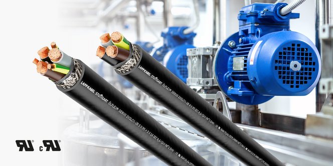ÖLFLEX® SERVO 2XSLCY-JB – Klarar högre ström för frekvensstyrda motorer ÖLFLEX® SERVO 2XSLCY-JB – Klarar högre ström för frekvensstyrda motorer