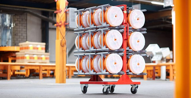 Kabelavrullare och logistiklösningar Kabelavrullare och logistiklösningar