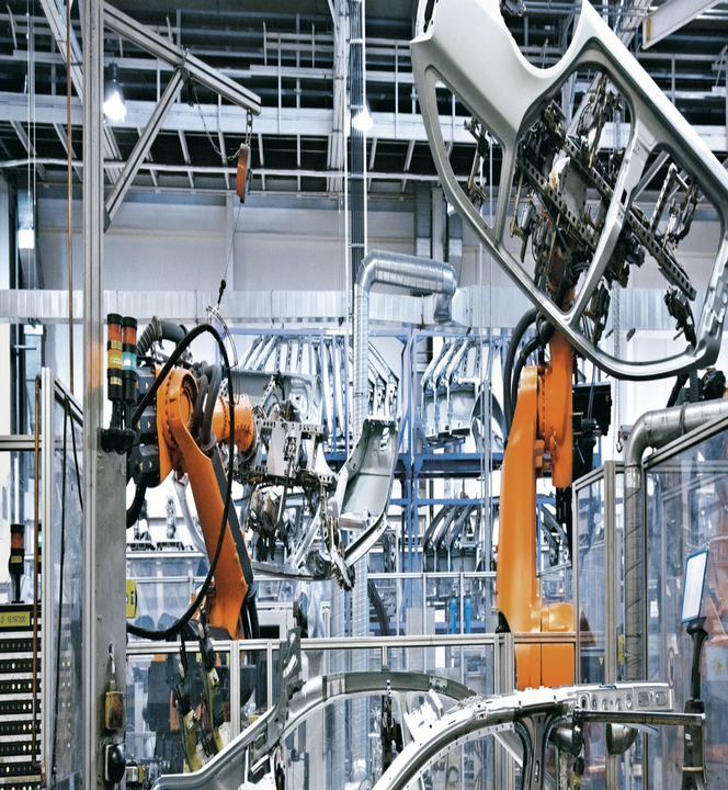 Robotintegration i bilindustrin - kontakta oss på Miltronic för mer info
